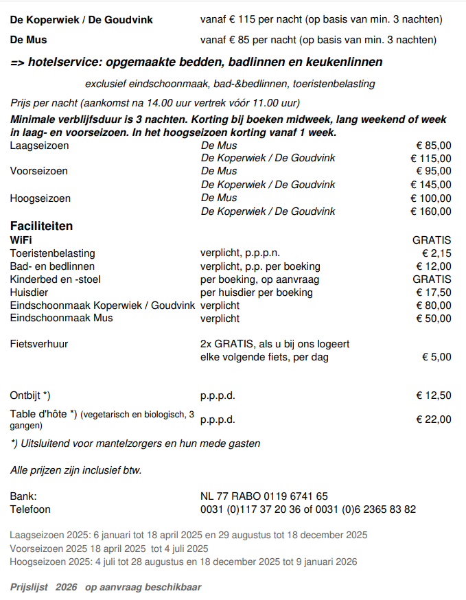 prijzen 2025